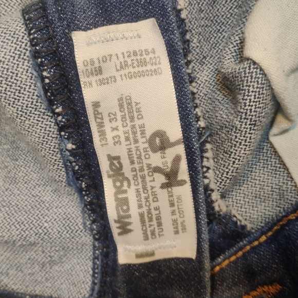 Wrangler Jeans Men’s 33x32 Blue Cowboy Cut 13MWZ Vintage 90s USA Made Classic - Picture 7 of 7